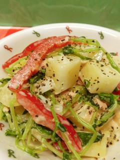 じゃがいもと豆苗のサラダ♪-レシピのメイン写真