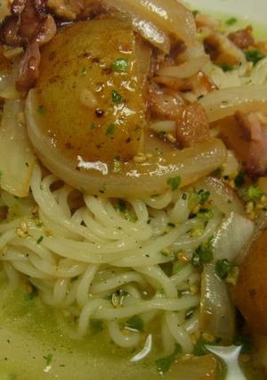 ジャーマンポテト風塩ラーメン-レシピのメイン写真