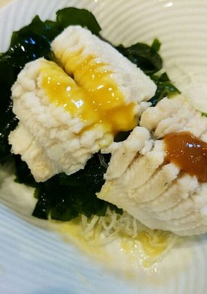 ハモ(鱧)の湯引き＆炙り-レシピのメイン写真