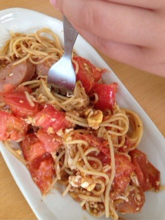残ったパスタで旨旨-レシピのメイン写真