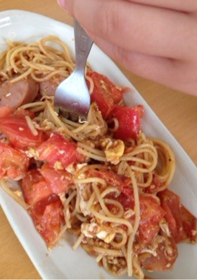 残ったパスタで旨旨-レシピのメイン写真