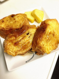 フランスパンのフレンチトースト-レシピのメイン写真
