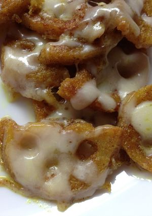 スパイシー☆ レンコンのチーズカレー焼-レシピのメイン写真