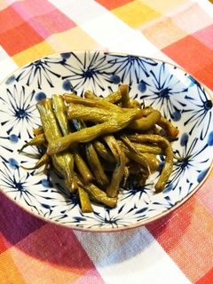 常備菜!いんげんの醤油煮♪-レシピのメイン写真