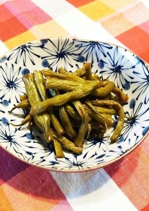 常備菜！いんげんの醤油煮♪-レシピのメイン写真