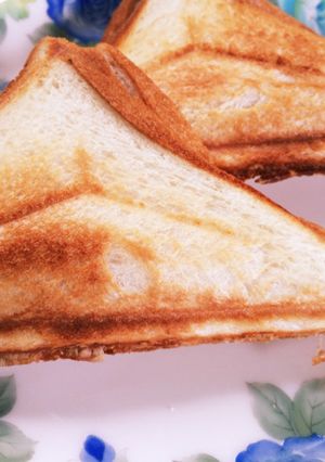 ツナのホットサンド-レシピのメイン写真