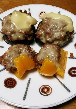 なすとパプリカのひとくちミートグラタン-レシピのメイン写真