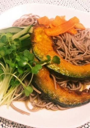 夏には簡単ぶっかけそば♪-レシピのメイン写真