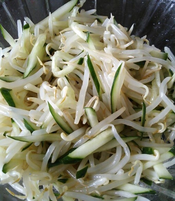 もやしレンジ by クック9OQ45S☆ 【クックパッド】 簡単おいしい