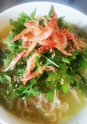 パクチー塩ラーメン♡-レシピのメイン写真