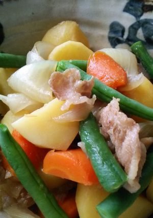 豚肉の肉じゃが-レシピのメイン写真