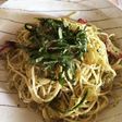 夏の風味♪青じそジェノベーゼの冷製パスタ