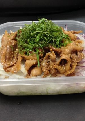簡単‼︎でも、ひと味違う焼肉弁当-レシピのメイン写真