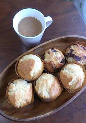 簡単★甘さ控えめプレーンマフィン-レシピのメイン写真