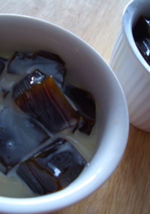 練乳でコーヒーゼリー-レシピのメイン写真