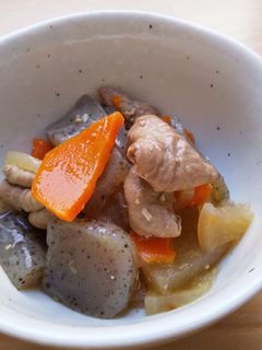 圧力鍋で豚モツ煮込み-レシピのメイン写真