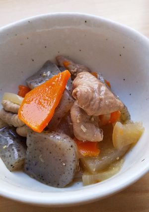 圧力鍋で豚モツ煮込み-レシピのメイン写真