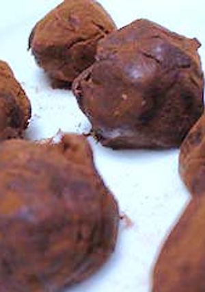 無理矢理？ビター生チョコトリュフ-レシピのメイン写真