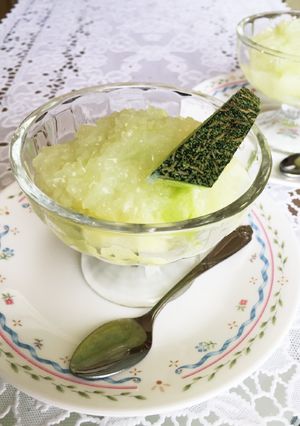 メロンカルピスでキラキラ★メロンゼリー★-レシピのメイン写真