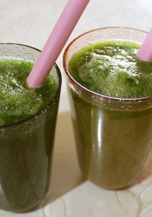 毎朝飲んでるグリーンスムージー-レシピのメイン写真