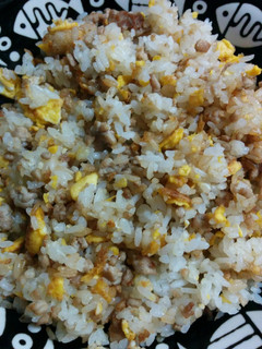 卵入り♪豚挽き肉の塩そぼろ炒飯(⌒0⌒)-レシピのメイン写真