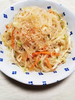 簡単♪中華風春雨サラダ-レシピのメイン写真