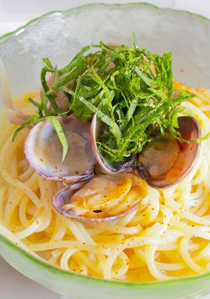 あさり出汁で♬パスタでラーメン！-レシピのメイン写真