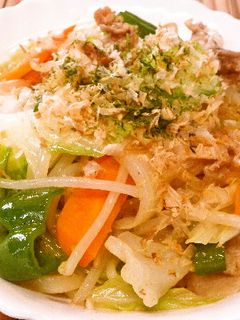野菜たっぷり!yananaの焼きうどん-レシピのメイン写真