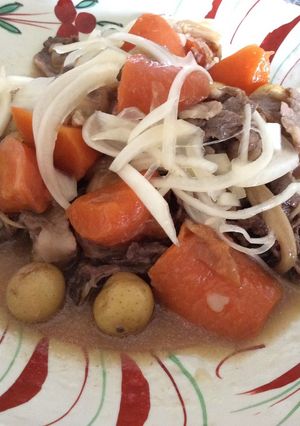 和牛肉新玉ねぎ小芋煮-レシピのメイン写真