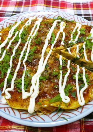 ぶっかけ塩らーめんdeお好み焼き☆-レシピのメイン写真