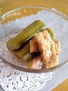 大人の副菜 胡瓜の煮浸し-レシピのメイン写真