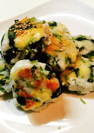 三つ葉とチーズのはんぺん団子-レシピのメイン写真