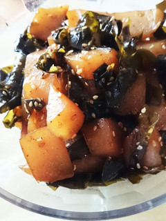 節約 簡単 こんにゃくわかめ 常備菜-レシピのメイン写真