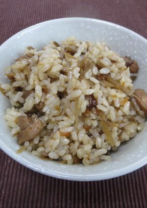 大分名物の鶏めし　まいたけ風味-レシピのメイン写真