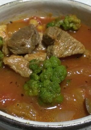 ★美味しさギュッ★豚肉と野菜のトマト煮込み♪-レシピのメイン写真