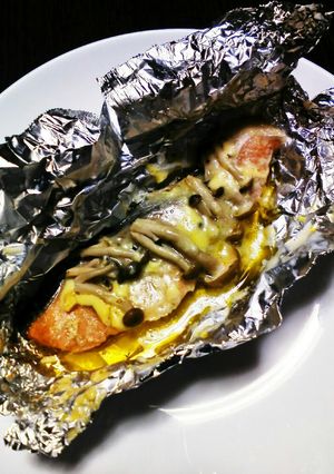 秋鮭のホイル焼き☆-レシピのメイン写真