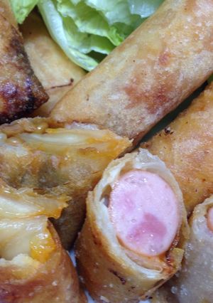 ビールがすすむ！魅惑の変わり春巻き-レシピのメイン写真