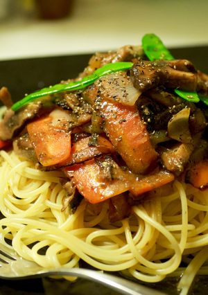 オイルサーディンのレモン胡椒パスタ-レシピのメイン写真