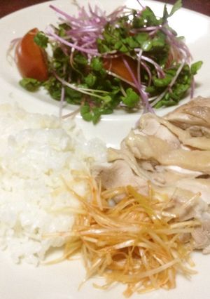 柔らかさにコツあり！海南鶏飯-レシピのメイン写真