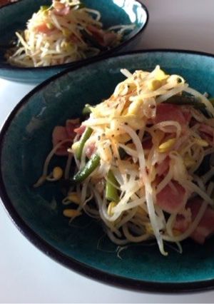 もやしのペペロンチーノ-レシピのメイン写真