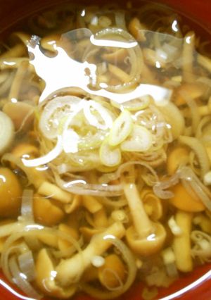 簡単！なめこと みょうがの すまし汁-レシピのメイン写真