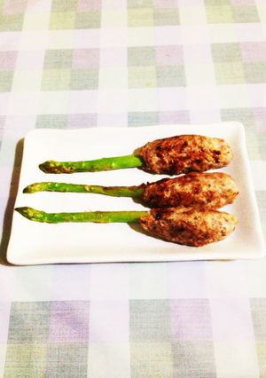 アスパラガスのひき肉巻-レシピのメイン写真