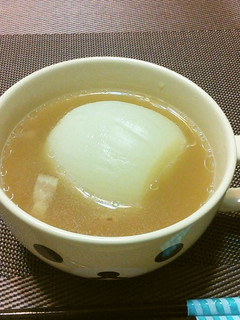 我が家の味 丸ごと玉ねぎスープ-レシピのメイン写真