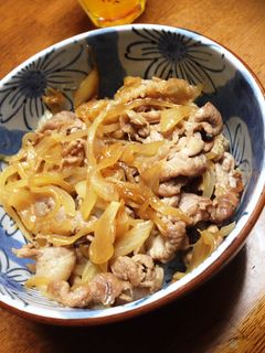 ぶたどん⊂(*‾(●●)‾*)⊃ -レシピのメイン写真