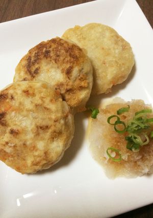 エビ入りイモ餅-レシピのメイン写真