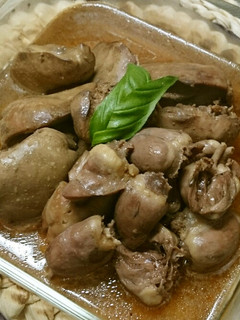 鶏レバーとハツの甘辛煮。-レシピのメイン写真