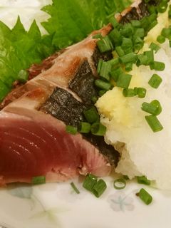 鰹のたたき~大根おろし添え~-レシピのメイン写真
