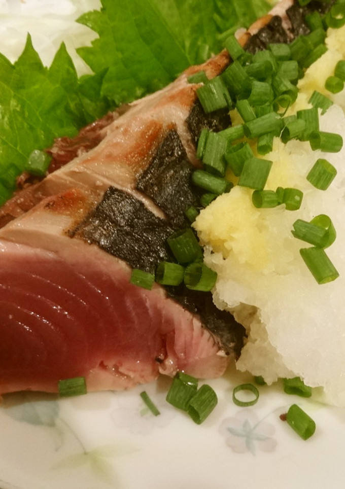 鰹のたたき～大根おろし添え～-レシピのメイン写真