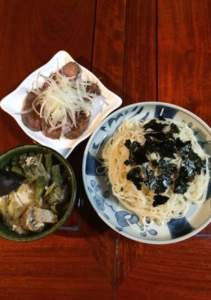 冷麦(素麺)夏野菜-レシピのメイン写真