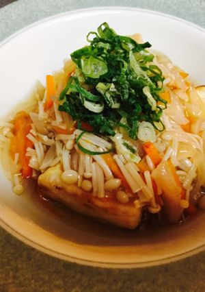 具沢山あんかけ豆腐ステーキ-レシピのメイン写真